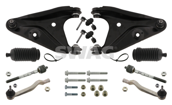 Set reparatie bara stabilizatoare DACIA LOGAN (LS_) 1.5 dCi (LS04) diesel 75 cai SWAG 60 93 4333