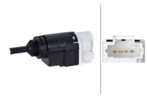 Comutator lumini frana DACIA SPRING EV (B6M1) electric 45 cai HELLA 6DD 010 966-721