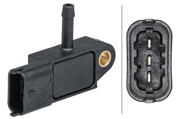 Senzor presiune supraalimentare DACIA SANDERO 1.5 dCi diesel 86 cai HELLA 6PP 009 403-041