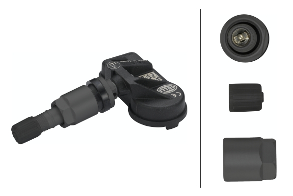 Senzor sistem de control al presiunii pneuri DACIA DUSTER (HS_) 1.6 16V Hi-Flex Benzina/Etanol 105 cai HELLA 6PP 358 139-481