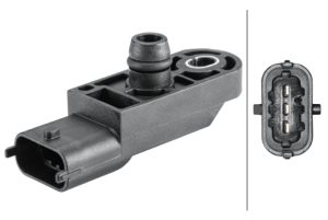 Senzor presiune supraalimentare DACIA LODGY (JS_) 1.5 dCi (JSMC, JSAF) diesel 107 cai HELLA 6PP 358 152-301