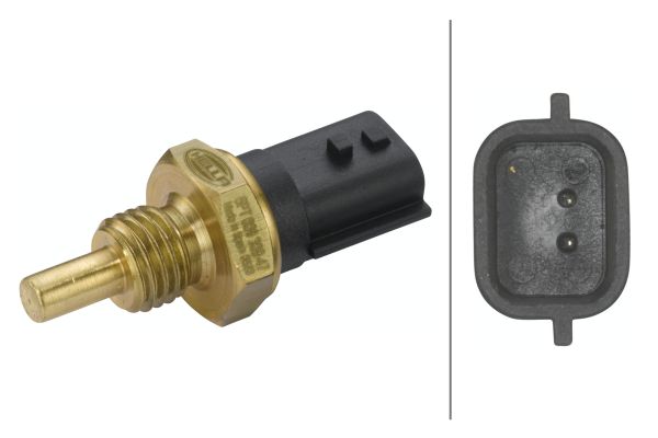 Senzor temperatura lichid de racire DACIA DUSTER (HS_) 1.6 16V 4x4 benzina 105 cai HELLA 6PT 009 309-471