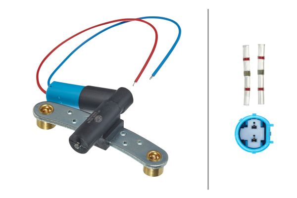 Senzor impulsuri arbore cotit DACIA LOGAN MCV (KS_) 1.6 16V (KS0L, KS0M, KS0P, KS1S) benzina 105 cai HELLA 6PU 009 163-881