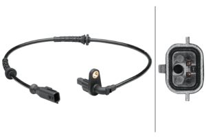 Senzor turatie roata DACIA DUSTER Autoutilitara/SUV 1.6 16V Hi-Flex Benzina/Etanol 105 cai HELLA 6PU 012 679-121
