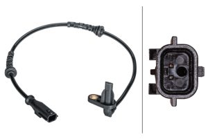 Senzor turatie roata DACIA SANDERO 1.2 16V LPG Benzina/Autogaz (GPL) 75 cai HELLA 6PU 012 679-341