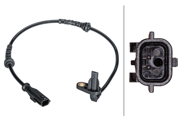 Senzor turatie roata DACIA LOGAN (LS_) 1.5 dCi (LS0K) diesel 68 cai HELLA 6PU 012 679-341