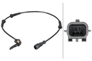 Senzor turatie roata DACIA DUSTER Autoutilitara/SUV 1.5 dCi diesel 90 cai HELLA 6PU 012 806-941