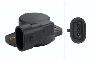 Senzor pozitie clapeta acceleratie DACIA LOGAN (LS_) 1.6 16V (LS09, LS0L, LS0M, LS0P, LS0V, LS18, LS1S, LS1V,... benzina 105 cai HELLA 6PX 008 476-451
