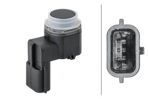Sensor ajutor parcare DACIA JOGGER (RK_) 1.0 TCe 100 ECO-G (RKMT) Benzina/Autogaz (GPL) 101 cai HELLA 6PX 358 141-751