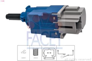Comutator actionare ambreiaj (Tempomat) DACIA LOGAN II TCe 90 LPG Benzina/Autogaz (GPL) 90 cai FACET 7.1291