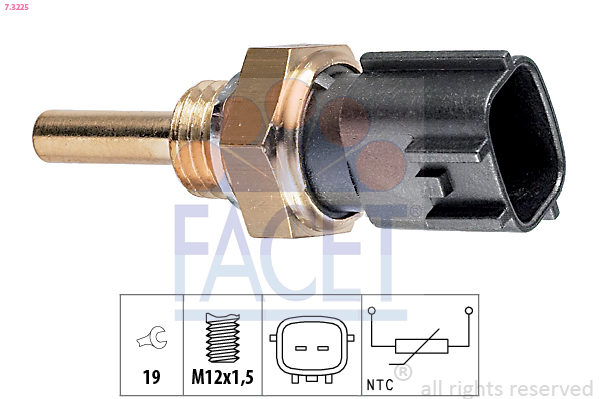 Senzor temperatura ulei DACIA DUSTER (HS_) 1.6 SCe 115 benzina 115 cai FACET 7.3225