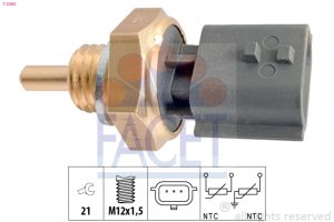 Senzor temperatura lichid de racire DACIA SANDERO 1.6 MPI 85 (BS03) benzina 84 cai FACET 7.3365