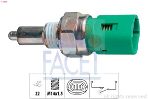 Comutator lampa marsalier DACIA SANDERO II TCe 90 (B8M1, B8MA, B8AC) benzina 90 cai FACET 7.6096