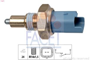 Comutator lampa marsalier DACIA SANDERO II 1.5 dCi diesel 90 cai FACET 7.6271