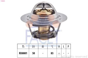 Termostat lichid racire DACIA LODGY (JS_) 1.6 benzina 83 cai FACET 7.8543S