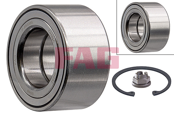 Set rulment roata DACIA DUSTER (HM_) 1.5 dCi 115 4x4 diesel 114 cai FAG 713 6311 80