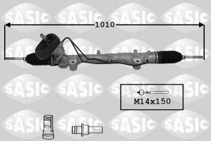 Caseta directie DACIA SANDERO II 1.5 dCi 75 / Blue dCi 75 (B8JW, B8M4, B8AH, B8M7, B8M6) diesel 75 cai SASIC 7174028