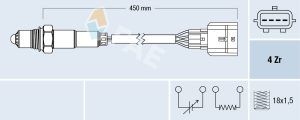Sonda Lambda DACIA SANDERO 1.4 (BS0C, BS0A, BS0G, BS1F, BS0E) benzina 75 cai FAE 77469