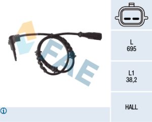 Senzor turatie roata DACIA DUSTER Autoutilitara/SUV 1.6 16V Hi-Flex Benzina/Etanol 105 cai FAE 78119