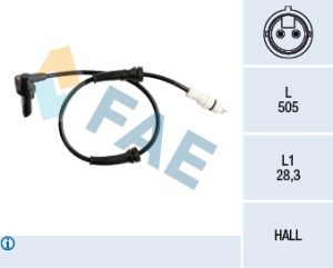 Senzor turatie roata DACIA LOGAN (LS_) 1.6 (LSOB, LSOD, LSOF, LSOH) benzina 87 cai FAE 78218