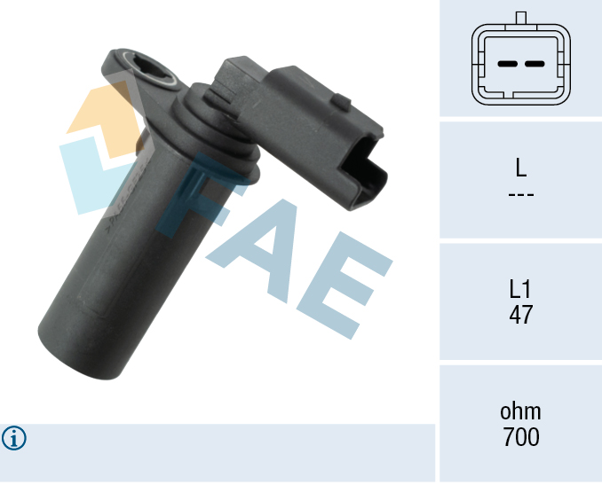 Senzor impulsuri arbore cotit DACIA LOGAN (LS_) 1.5 dCi (LS0W) diesel 86 cai FAE 79251