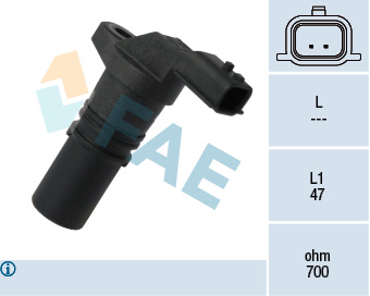 Senzor impulsuri arbore cotit DACIA SANDERO II 1.5 dCi diesel 90 cai FAE 79318