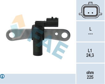 Senzor impulsuri arbore cotit DACIA LOGAN pick-up (US_) 1.6 Bifuel Benzina/Autogaz (GPL) 84 cai FAE 79327