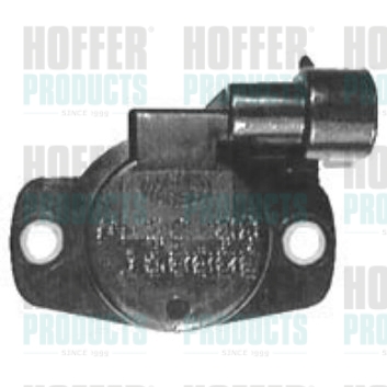 Senzor pozitie clapeta acceleratie DACIA LOGAN (LS_) 1.6 16V (LS09, LS0L, LS0M, LS0P, LS0V, LS18, LS1S, LS1V,... benzina 105 cai HOFFER 7513050