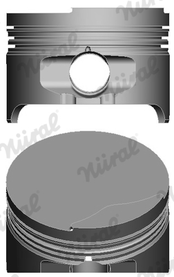 Piston DACIA LOGAN MCV (KS_) 1.6 (KS0B, KS0D, KS0F) benzina 87 cai NURAL 87-104200-10