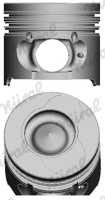 Piston DACIA LOGAN (LS_) 1.5 dCi (LS0J, LS0Y) diesel 65 cai NURAL 87-123400-00