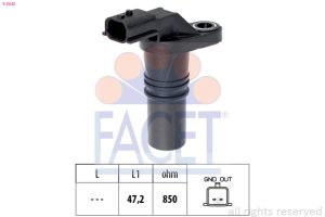 Senzor impulsuri arbore cotit DACIA DUSTER (HM_) 1.5 dCi 110 (HMAB) diesel 109 cai FACET 9.0645