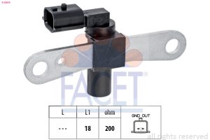 Senzor impulsuri arbore cotit DACIA LOGAN (LS_) 1.6 (LSOB, LSOD, LSOF, LSOH) benzina 87 cai FACET 9.0659