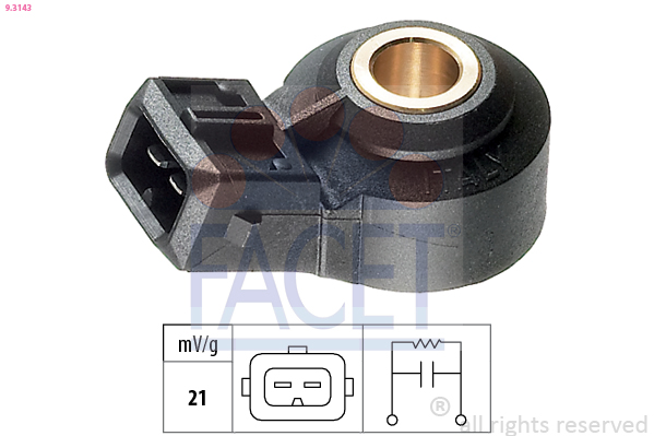 Senzor batai DACIA DUSTER (HM_) 1.6 SCe 115 4x4 (HMM1) benzina 115 cai FACET 9.3143