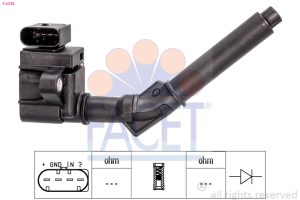 Bobina de inductie DACIA LODGY (JS_) 1.3 TCe 100 (JSNU) benzina 102 cai FACET 9.6548