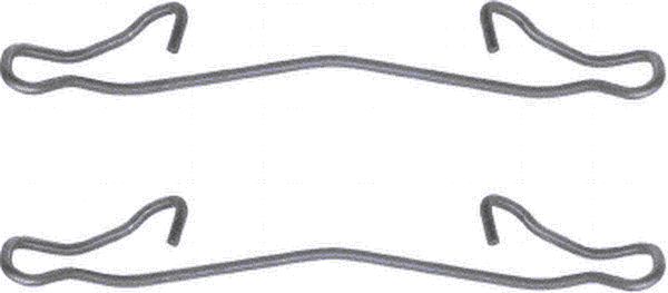 Set accesorii etrier frana DACIA LOGAN II 1.5 dCi diesel 84 cai TEXTAR 82029200
