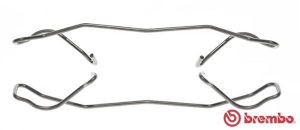 Set accesorii etrier frana DACIA DUSTER (HS_) 1.2 TCe 125 benzina 125 cai BREMBO A 02 202