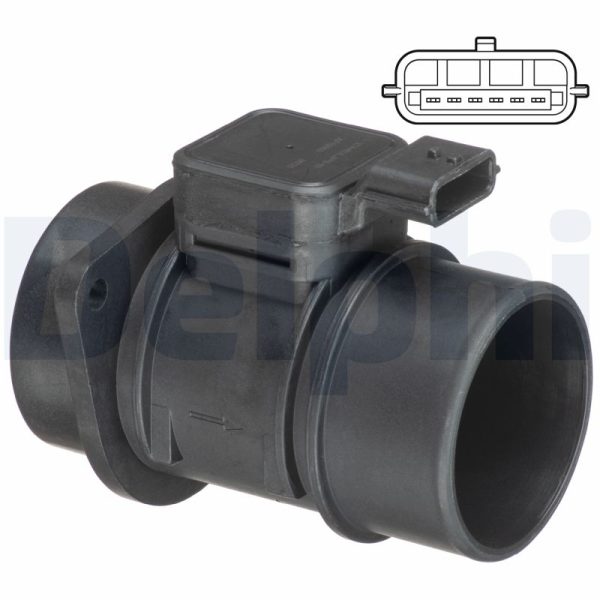 Senzor debit aer DACIA SANDERO 1.5 dCi diesel 86 cai DELPHI AF10503-12B1
