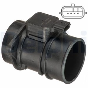 Senzor debit aer DACIA DUSTER (HM_) 1.5 dCi 115 4x4 diesel 114 cai DELPHI AF10634-12B1