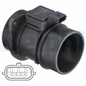 Senzor debit aer DACIA DUSTER Autoutilitara/SUV 1.5 dCi diesel 90 cai DELPHI AF10653-12B1