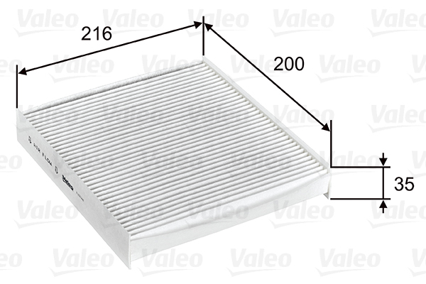 Filtru polen DACIA LOGAN III (3K_) 1.0 TCe 100 ECO-G Benzina/Autogaz (GPL) 101 cai VALEO 715746