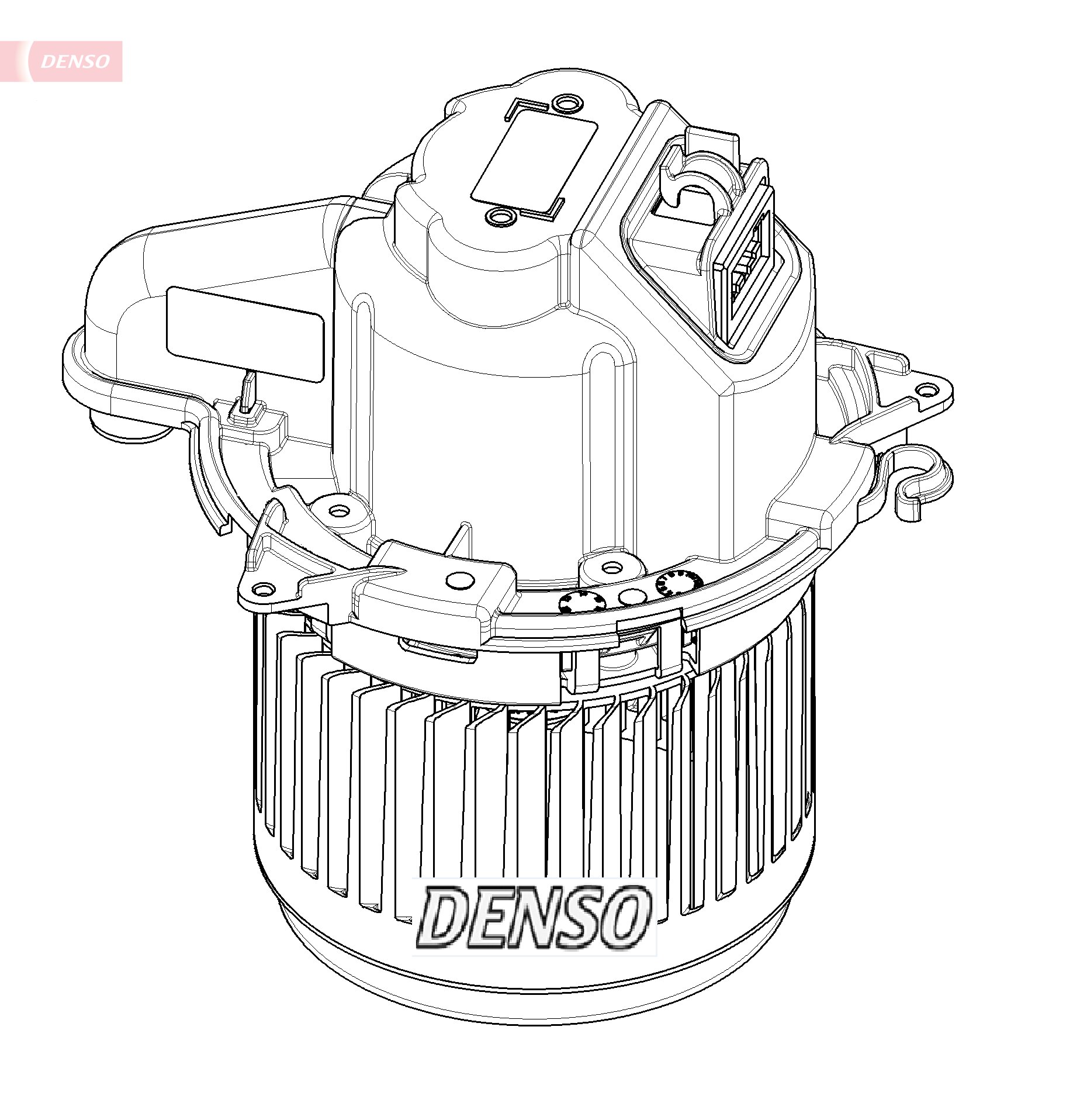 Ventilator habitaclu DACIA SANDERO II TCe 90 (B8M1, B8MA, B8AC) benzina 90 cai DENSO DEA23023