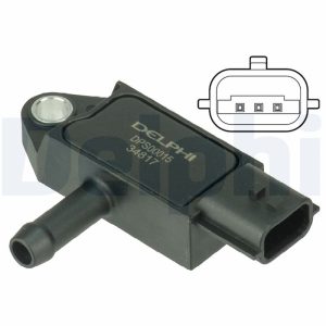 Senzor presiune gaze evacuare DACIA LODGY (JS_) 1.5 dCi diesel 90 cai DELPHI DPS00015