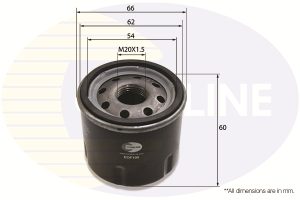 Filtru ulei DACIA LOGAN II 1.2 benzina 73 cai COMLINE EOF190