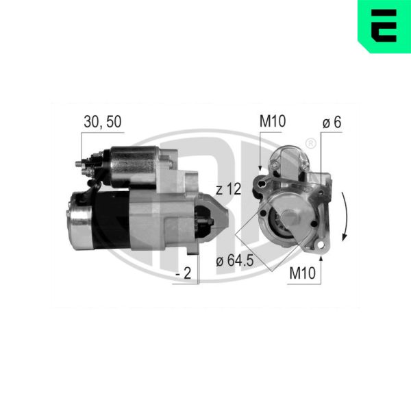 Electromotor DACIA SANDERO 1.5 dCi diesel 65 cai ERA 220039A
