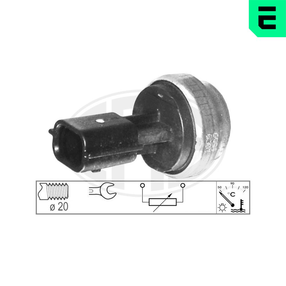 Senzor temperatura lichid de racire DACIA LOGAN II 1.6 16V benzina 105 cai ERA 330558