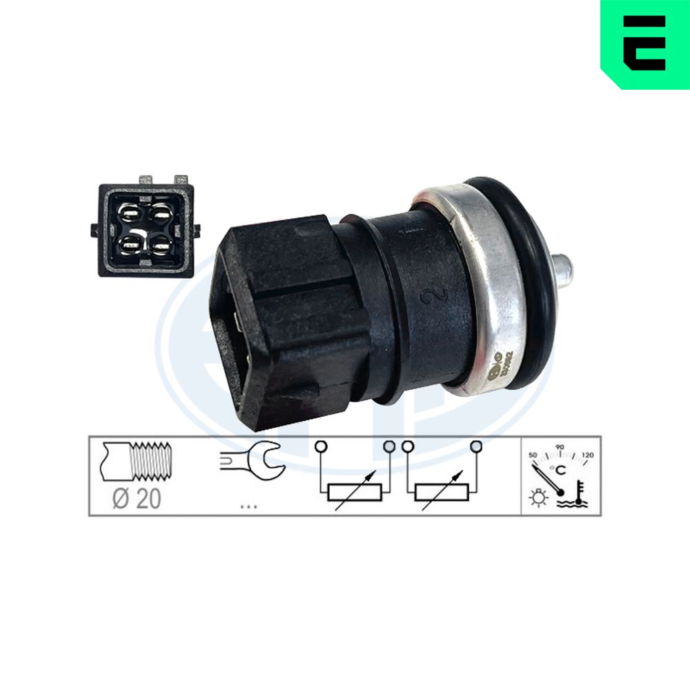 Senzor temperatura lichid de racire DACIA DUSTER Autoutilitara/SUV 1.5 dCi 4x4 diesel 90 cai ERA 330692