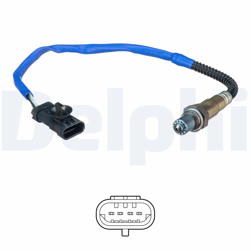Sonda Lambda DACIA DUSTER (HS_) 1.6 16V Hi-Flex Benzina/Etanol 105 cai DELPHI ES20656-12B1