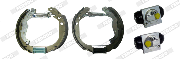 Set saboti frana DACIA DUSTER (HS_) 1.5 dCi 4x4 (HSMC, HSMD) diesel 110 cai FERODO FMK626