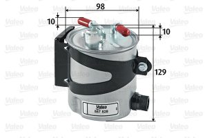 Filtru combustibil DACIA LOGAN MCV (KS_) 1.5 dCi (KS0K) diesel 68 cai VALEO 587528
