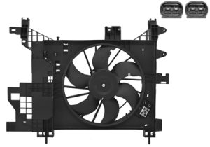 Ventilator radiator DACIA DUSTER (HS_) 1.5 dCi diesel 109 cai VAN WEZEL 1555747